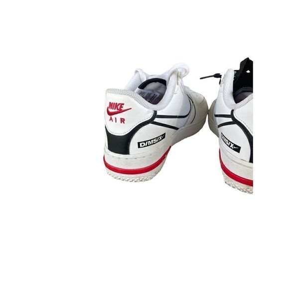 Nike Air Force 1 React D/MS/X White/Black/University Red Size 7Y CD4366-100 - Picture 4 of 10